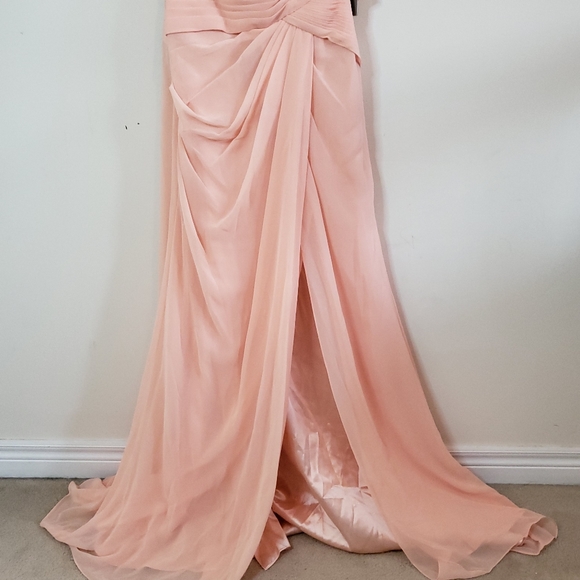 Size 8 (L) 100% silk light pink dress from Aolisha - Picture 2 of 9